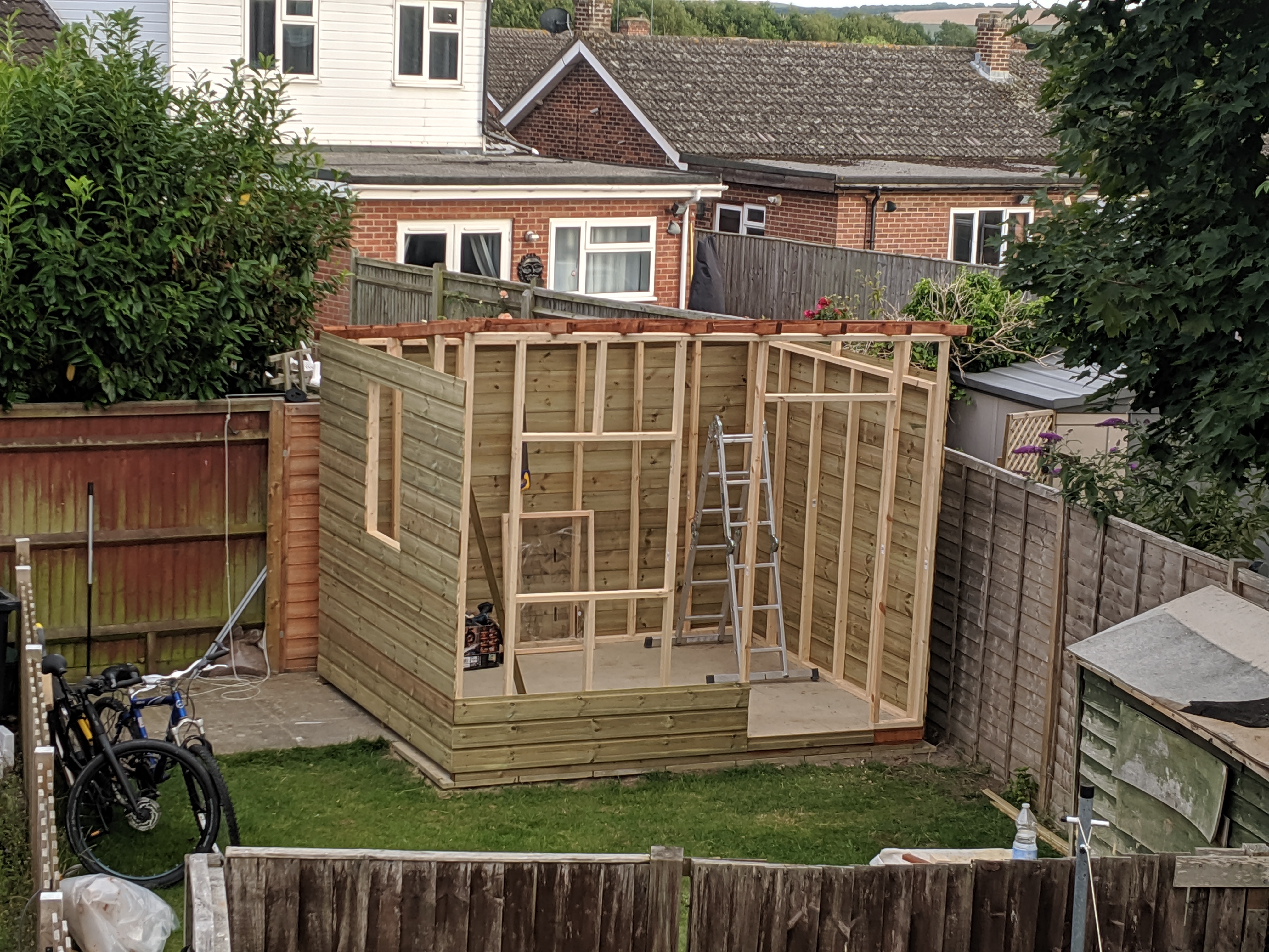 8' x 10' shed built in 2019